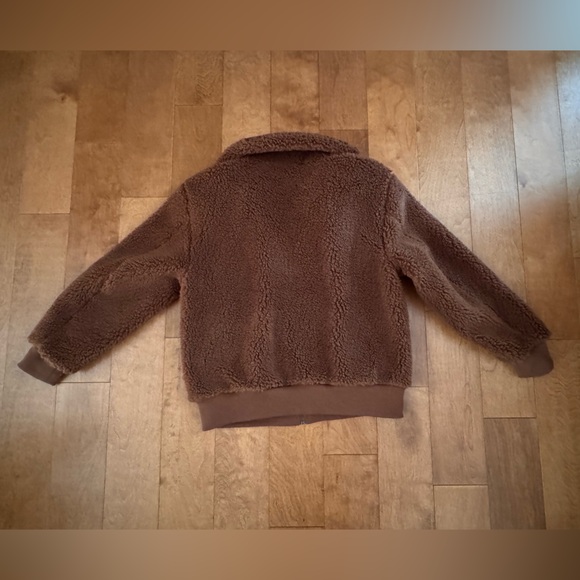 NWOT - ARITZIA - Sunday Best - Cozy Leche Jacket in Rich Camel - Picture 5 of 5